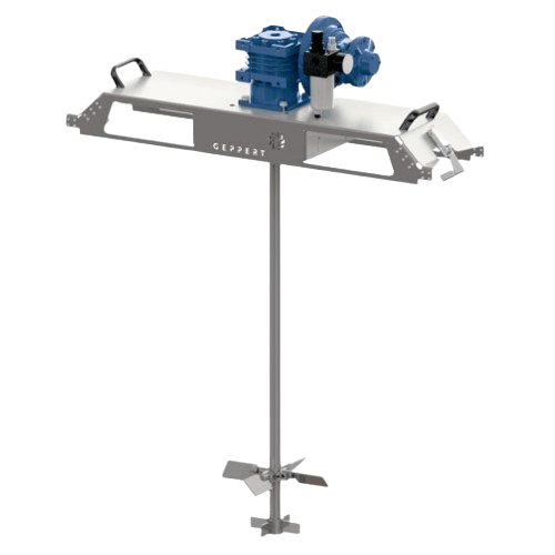Geppert CRP-E røreverk for plastbeholdere