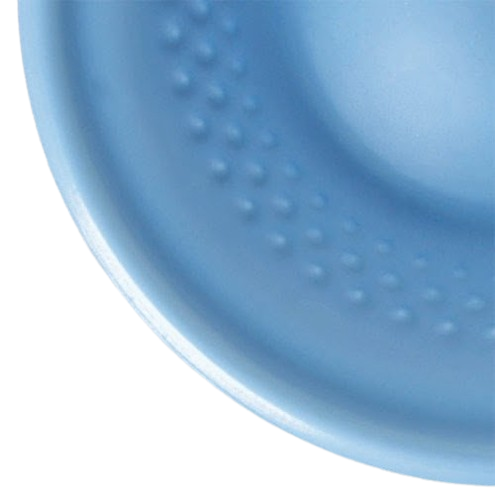Close-up of blue DEPA E4 membrane
