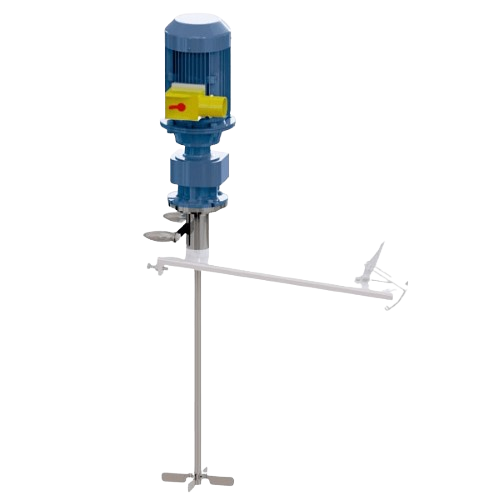 Blå Geppert FR-HX tromlemixer