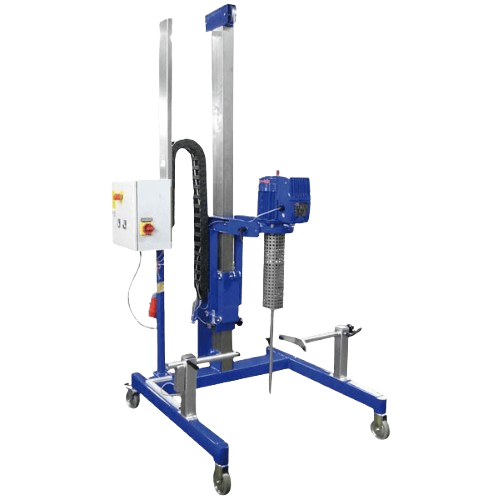 Blå Geppert FRW mobil bänkmixer