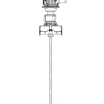 Thumbnail of http://Ritning%20av%20Geppert%20CR-E%20elektrisk%20omrörare%20för%20plasttankar%20från%20sidan