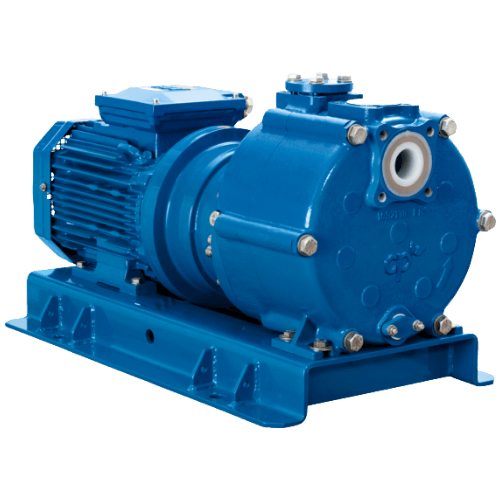 Blå pump